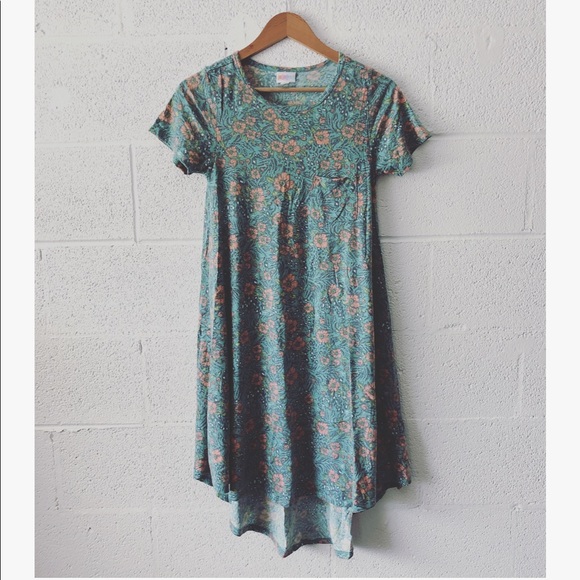 LuLaRoe Dresses & Skirts - LuLaRoe Carly vintage floral dress sz: XXS